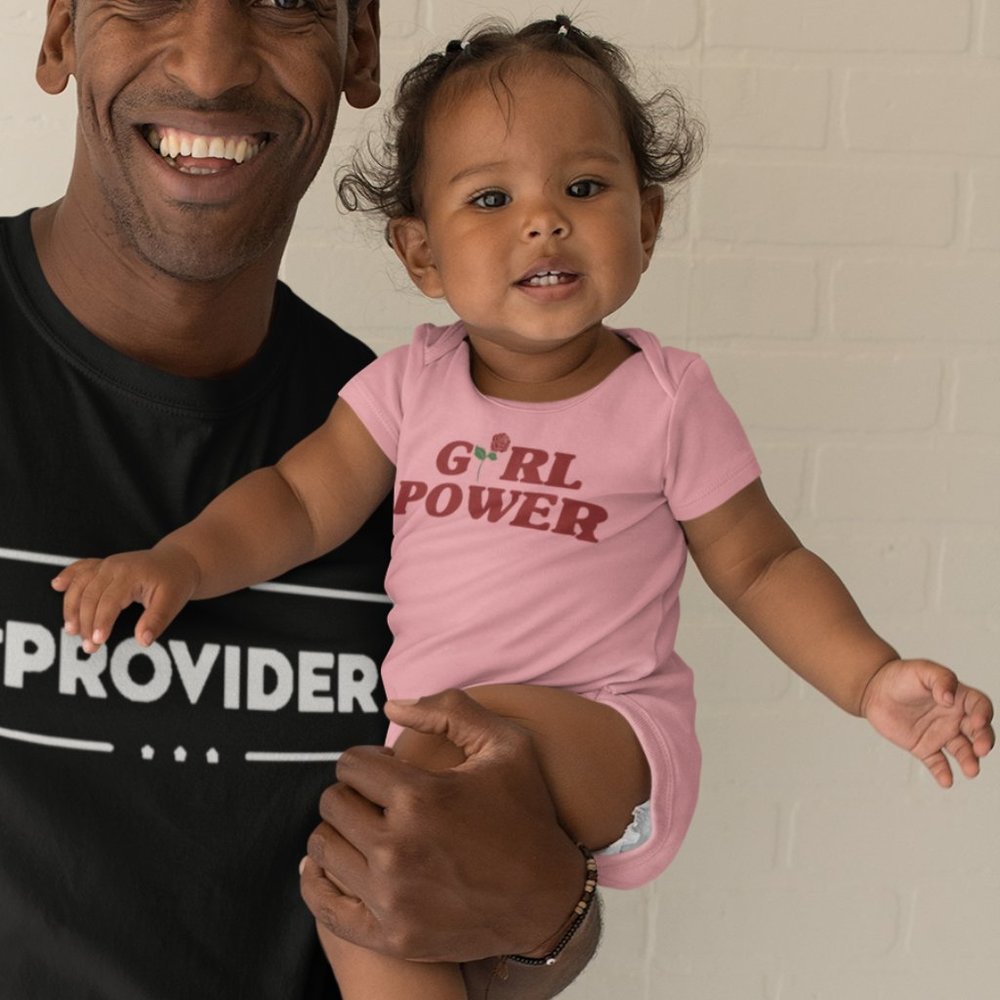 Girl Power Baby Jersey One Piece